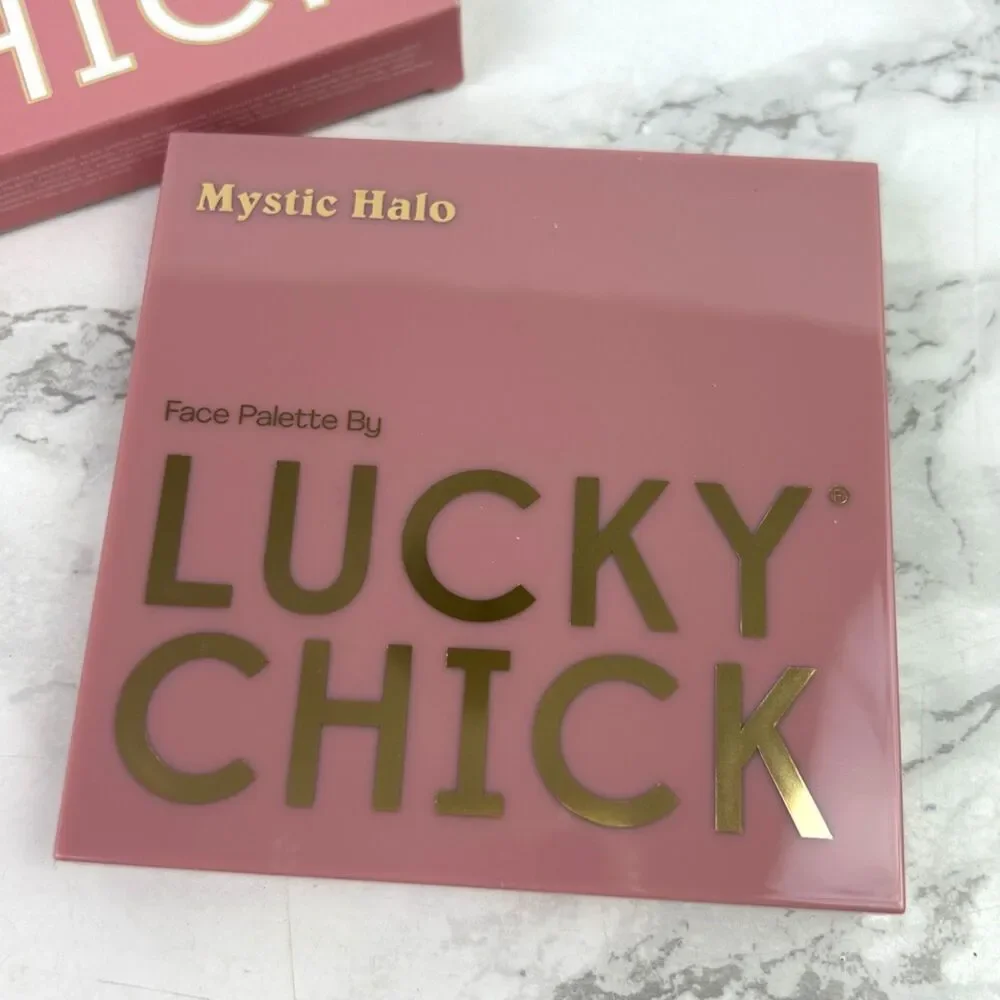 NIB Lucky Chick Mystic Halo Face Palette, Bronzer Blush & Highlighter